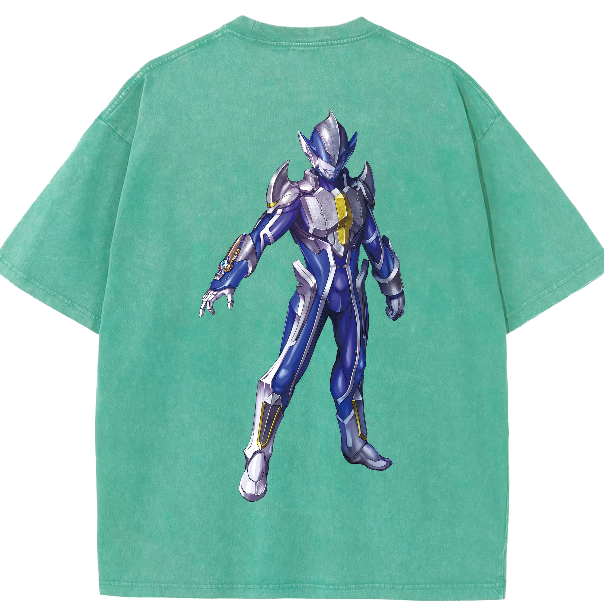 （画像用） ウルトラマン Ultraman 綿100% ヴィンテージ風 半袖Tシャツ（背面プリント）